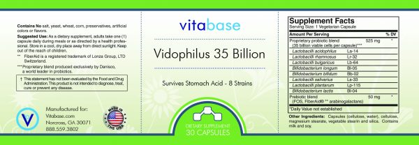 Vidophilus 35 Billion