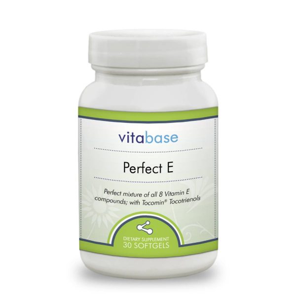 Perfect E - All Natural Full Spectrum Vitamin E - 30 soft gels