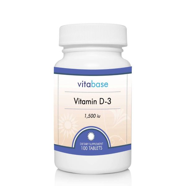 Vitamin D-3 (1500 IU) 100 tablets