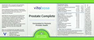 Prostate Complete Label