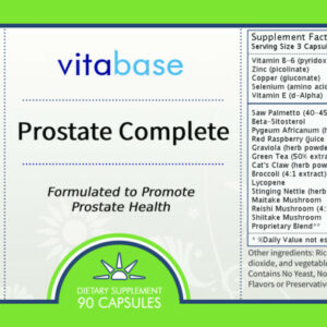 Prostate Complete Label