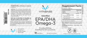 Vitabase EPA/DHA Omega label