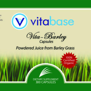 Vita-barley label