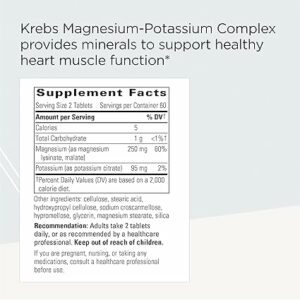 Krebs Magnesium/Potassium label