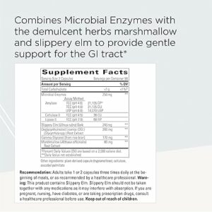 integrative therapeutics Similase Sensitive Stomach label