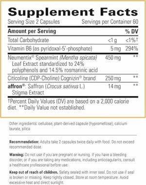 Neurologix integrative therapeutics label