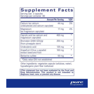 Pure Encapsulations A.C. Formula II Lable