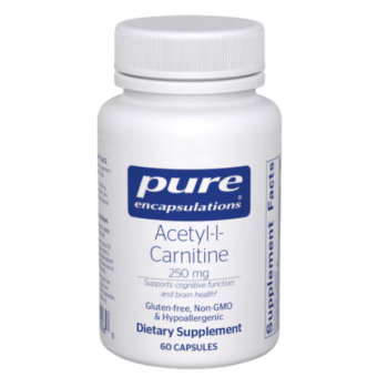 Pure Encapsulations Acetyl-l-Carnitine 250 mg