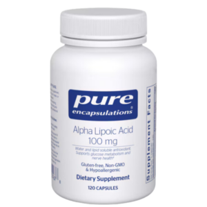 Pure Encapsulations Alpha Lipoic Acid 100 mg