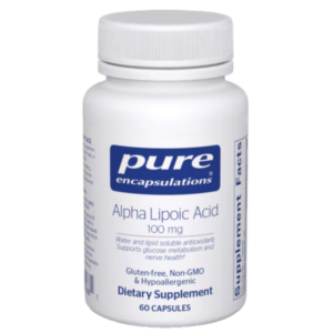 Pure Encapsulations Alpha Lipoic Acid 100 mg