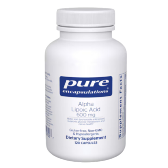 Pure Encapsulations Alpha Lipoic Acid 600 mg