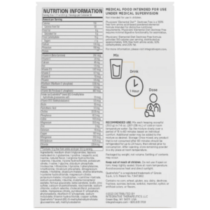 Integrative Therapeutics Phys Elemental Diet Dextrose Free Lable