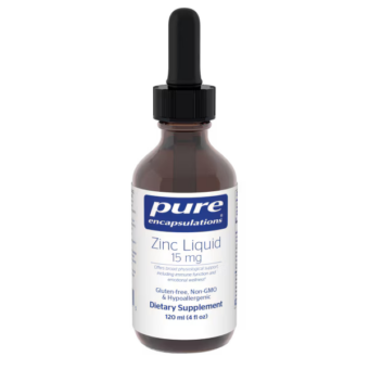 Pure Encapsulations Liquid Zinc 15 mg