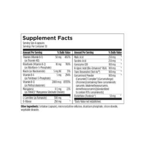 Designs for Health Mitochondrial NRG™ label