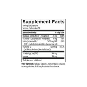 Designs for Health Homocysteine Supreme™ label