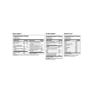 Designs for Health Detoxification Support Packets label