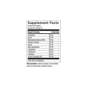 Designs for Health Amino-D-Tox™ label