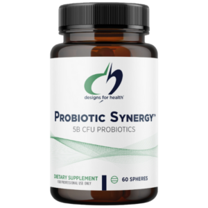 Designs for Health Probiotic Synergy™ spheres