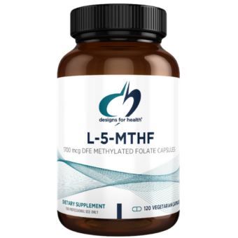 Designs for Health L-5-MTHF 1000 mcg 1700 mcg DFE