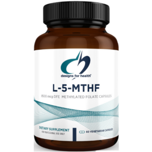 Designs for Health L-5-MTHF 5 mg 8500 mcg DFE