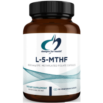 Designs for Health L-5-MTHF 5 mg 8500 mcg DFE