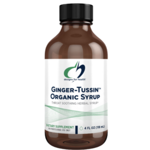 Designs for Health Ginger-Tussin Organic Syrup