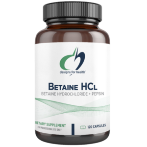 Designs for Health Betaine HCl with Pepsin