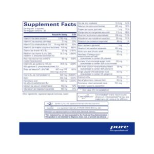 Pure Encapsulations UltraNutrient® Label