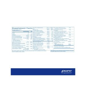 Pure Encapsulations Ultra Pure Pack Label