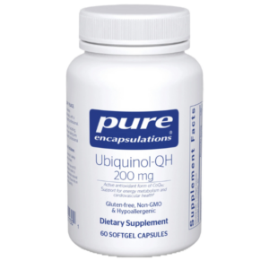 Pure Encapsulations Ubiquinol-QH 200 mg