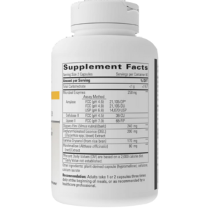 Integrative Therapeutics Similase Sensitive Stomach Lable