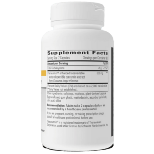 Integrative Therapeutics Theracurmin HP Lable