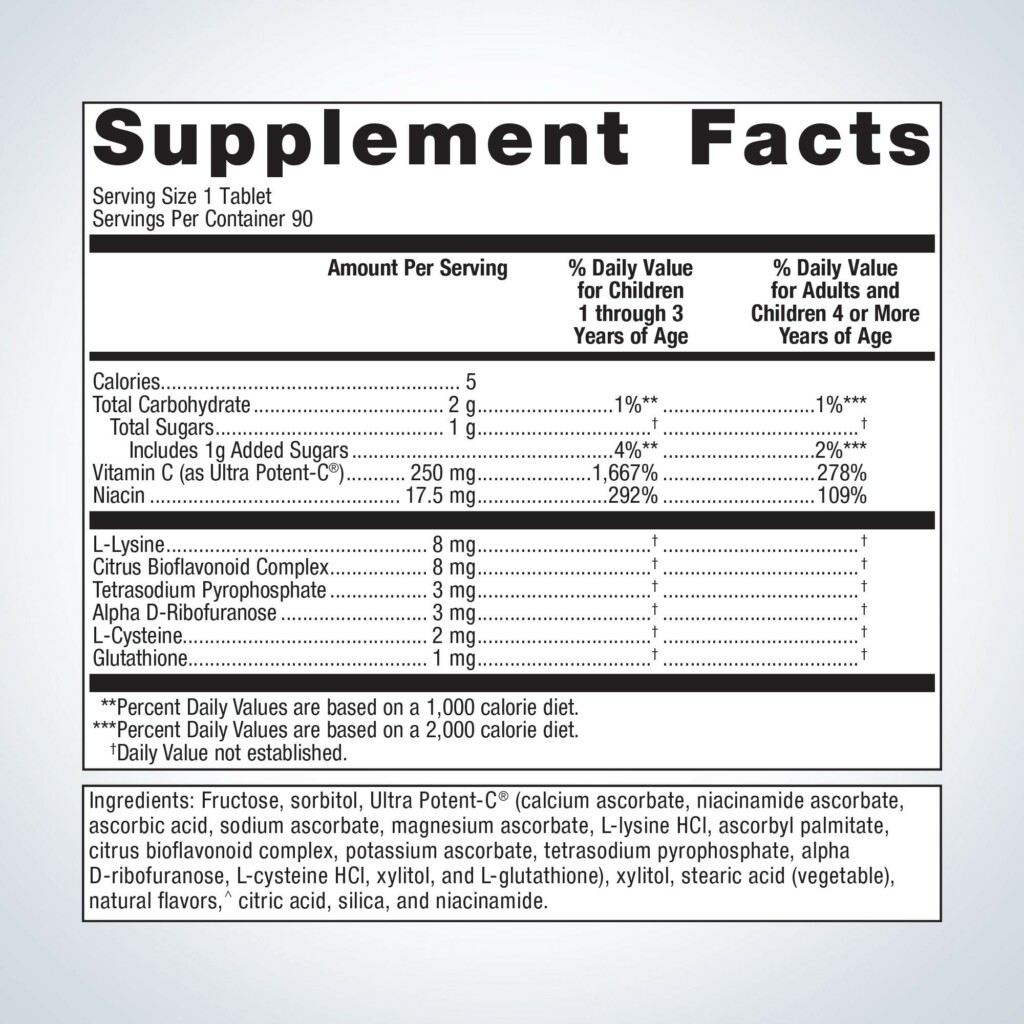 Ultra Potent-C Chewable