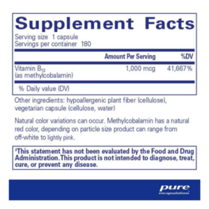 Methylcobalamin 1,000 mcg - Image 2