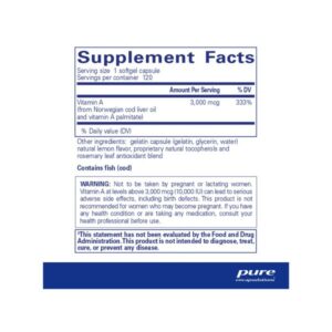 Vitamin A 3,000 mcg 10,000 IU - Image 2