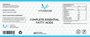 Vitabase Complete Essential Fatty Acids label