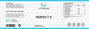 Vitabase Perfect E label