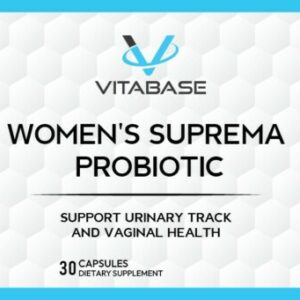 Vitabase Women's Suprema Probiotic label