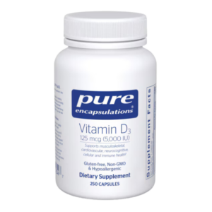 Vitamin D3 125 mcg 5,000 IU